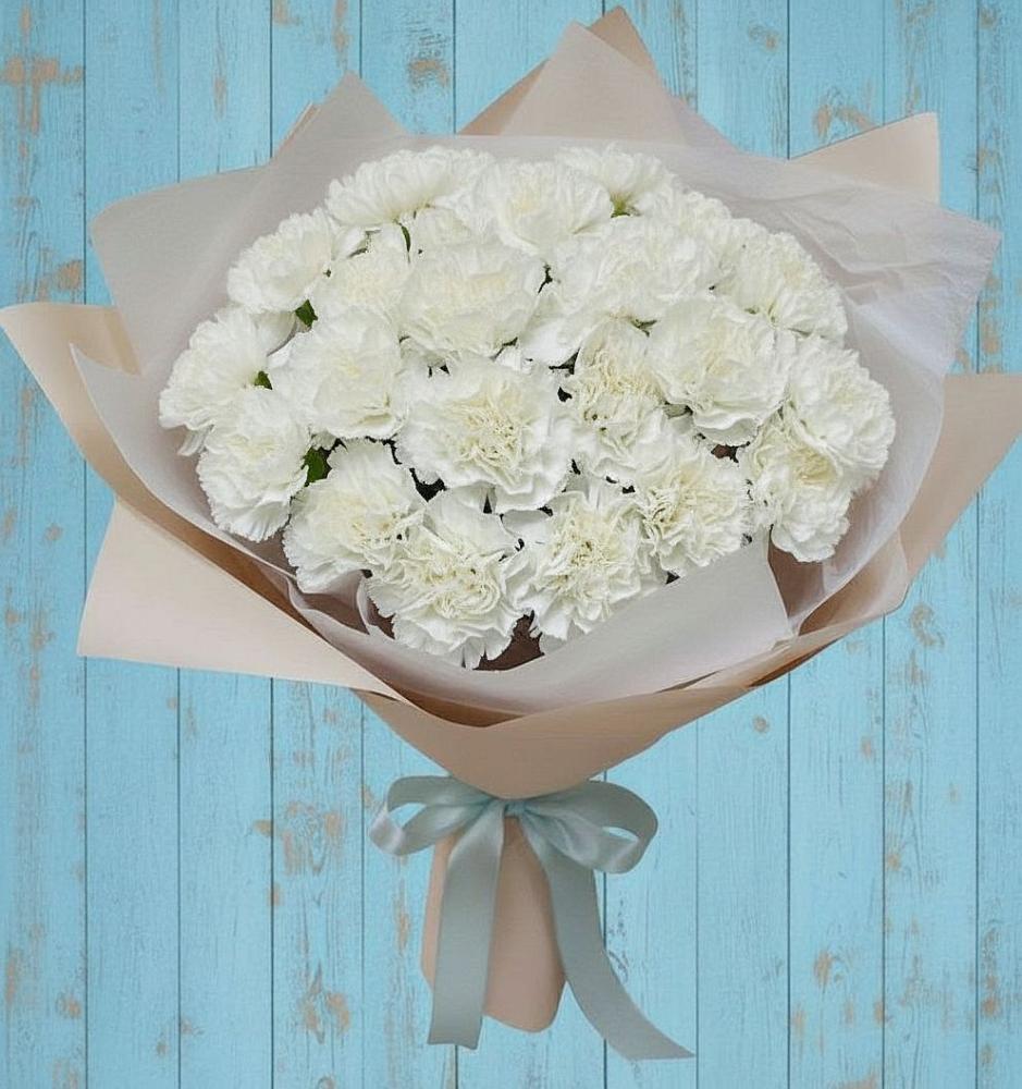 Букет цветов из: Гвоздики в Девице