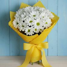 Букет цветов из:  Хризантемы #REPLACE_PRED# Девице