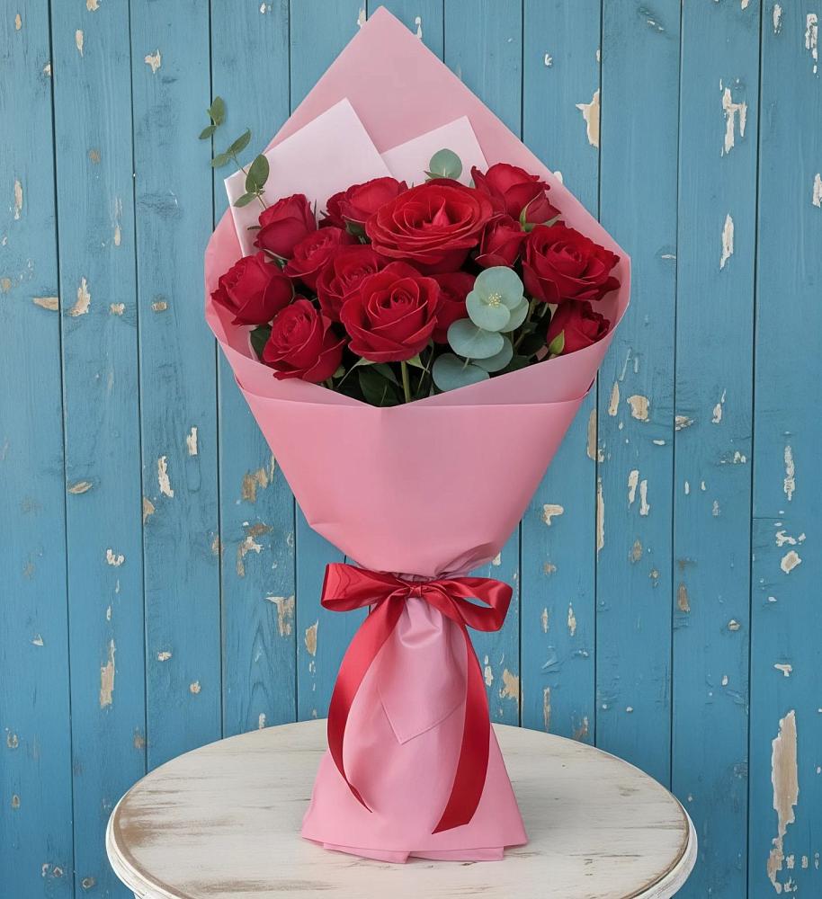 Букет цветов из: Розы в Девице