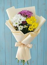 Букет цветов из:  Хризантемы в Девице