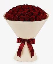 Букет 101 Бордовая роза Блэк Бакарра в Девице