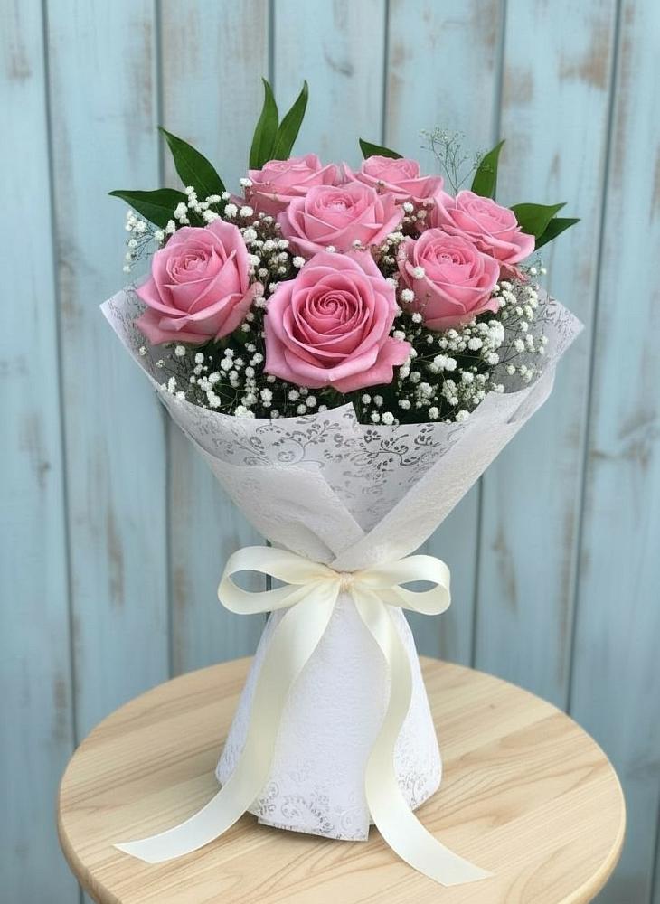 Букет цветов из: Розы в Девице