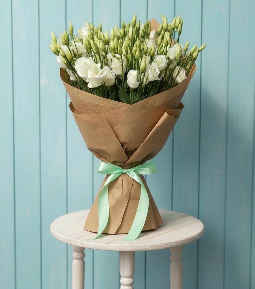 Букет цветов из: Лизиантусы в Девице