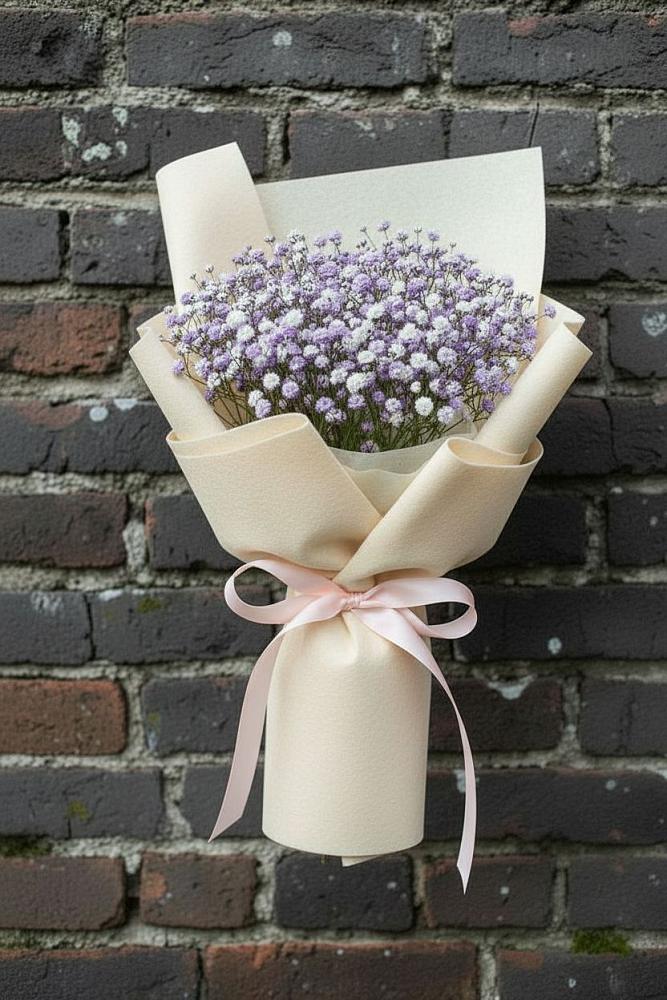 Букет цветов из: Гипсофила в Девице