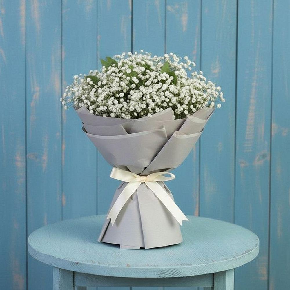 Букет цветов из: Гипсофила в Девице