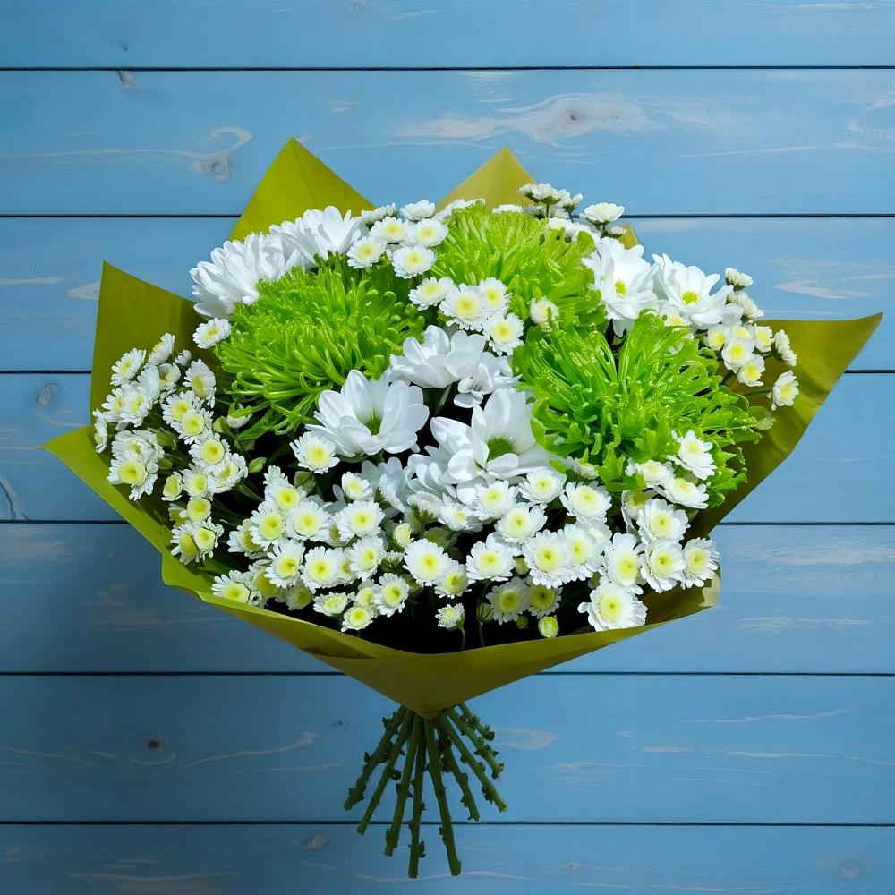 Букет цветов из: Хризантемы в Девице