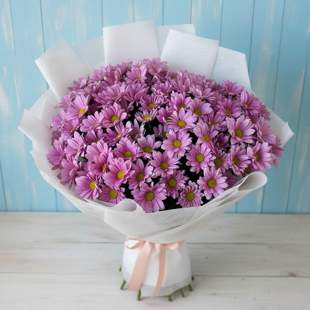 Букет цветов из: Хризантемы в Девице