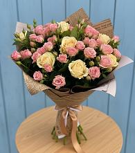 Букет цветов из:  Розы #REPLACE_PRED# Девице