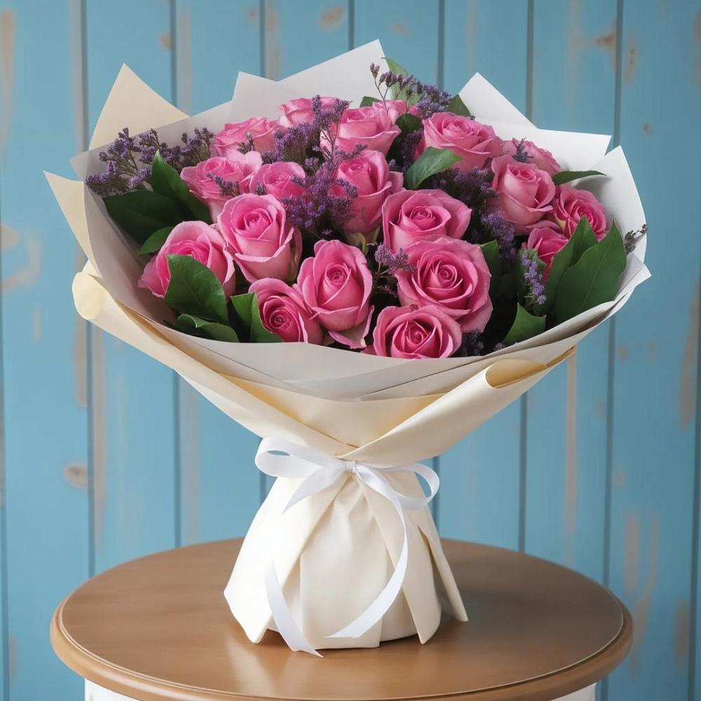 Букет цветов из: Розы в Девице