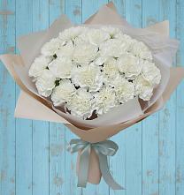 Букет цветов из:  Гвоздики в Девице