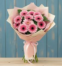 Букет цветов из:  Герберы в Девице