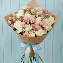 Букет цветов из:  Розы в Девице
