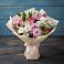 Букет цветов из: Хризантемы, Альстромерии и Розы в Девице